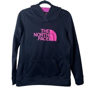 THE NORTH FACE Black Hoodie Sweatshirt Breast Cancer Awareness Size Medium